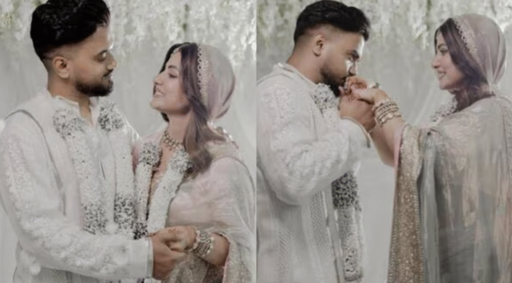Hina Khan Marries Longtime Beau Rocky Jaiswal in Intimate Ceremony Amid Cancer Journey